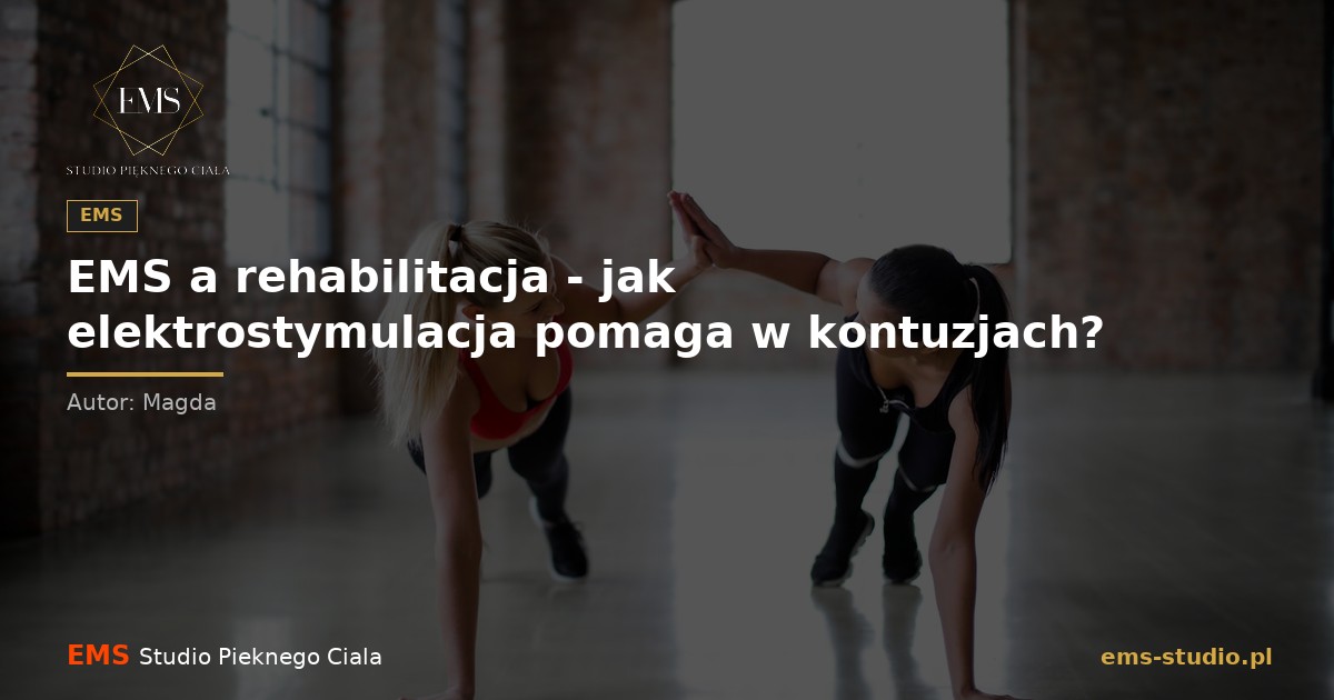 EMS a rehabilitacja: jak elektrostymulacja pomaga po kontuzjach?