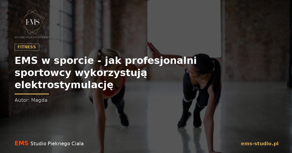 EMS w sporcie: jak profesjonalni sportowcy wykorzystują elektrostymulację